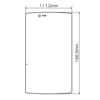 LCD-MD10KFPF ドコモ NECカシオ MEDIAS TAB UL N-08D用液晶保護指紋防止光沢フィルム LCD-MD10KFPF / ドコモ NECカシオ MEDIAS TAB UL N-08D用液晶保護指紋防止光沢フィルム