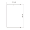 LCD-NX7KFPF 液晶保護指紋防止光沢フィルム(Google ASUS Nexus7用) LCD-NX7KFPF / 液晶保護指紋防止光沢フィルム(Google ASUS Nexus7用)