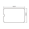 LCD-RGT2KFPF / 液晶保護指紋防止光沢フィルム（東芝 REGZA Tablet AT3S0/35D用）