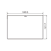 LCD-RWT107KFPF 液晶保護指紋防止光沢フィルム(SHARP RW-T107用) LCD-RWT107KFPF / 液晶保護指紋防止光沢フィルム(SHARP RW-T107用)