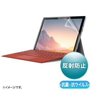 LCD-SF7ABVG【Surface Pro 7+/7用抗菌・抗ウイルス光沢フィルム 