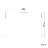 LCD-SFP12KFP / Microsoft Surface Pro 12インチ用液晶保護指紋防止光沢フィルム