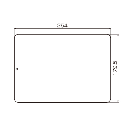 LCD-STL1KFPF / 液晶保護指紋防止光沢フィルム（富士通 STYLISTIC Q552/E/Q550/C用）