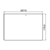 LCD-TF300KFPF 液晶保護指紋防止光沢フィルム(ASUSTek ASUS Pad TF300T用) LCD-TF300KFPF / 液晶保護指紋防止光沢フィルム(ASUSTek ASUS Pad TF300T用)