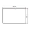 LCD-TF600KFPF ASUS VivoTab RT TF600T用液晶保護指紋防止光沢フィルム LCD-TF600KFPF / ASUS VivoTab RT TF600T用液晶保護指紋防止光沢フィルム