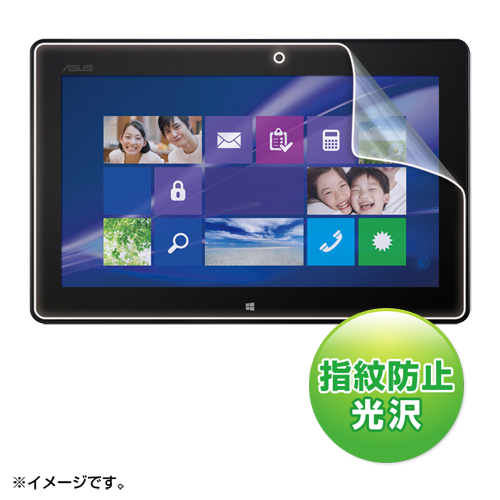 LCD-TF600KFPF / ASUS VivoTab RT TF600T用液晶保護指紋防止光沢フィルム