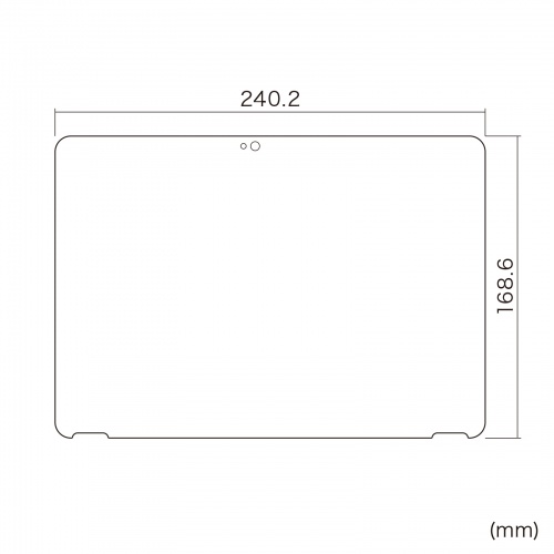 LCD-TK70BCAR / dynabook K70、K2/X、KZ20/X、Chromebook C70用ブルーライトカット指紋反射防止フィルム