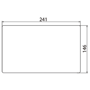 LCD-TV1 / 液晶保護フィルム（10.1型ワイドポータブルTV用）