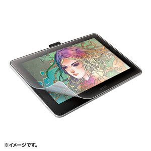 LCD-WO13P / Wacom ワコム ペンタブレット Wacom One用 紙のような質感の反射防止フィルム