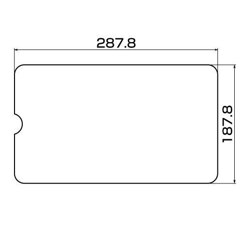 LCD-WT310CKFPF / 液晶保護指紋防止光沢フィルム（東芝 Windowsタブレット WT310/C用）