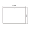 LCD-XPTSKFPF ソニー Xperia(TM) Tablet S用液晶保護指紋防止光沢フィルム LCD-XPTSKFPF / ソニー Xperia(TM) Tablet S用液晶保護指紋防止光沢フィルム