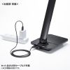 LED-DESK1BK USB充電式LEDデスクライト LED-DESK1BK / USB充電式LEDデスクライト
