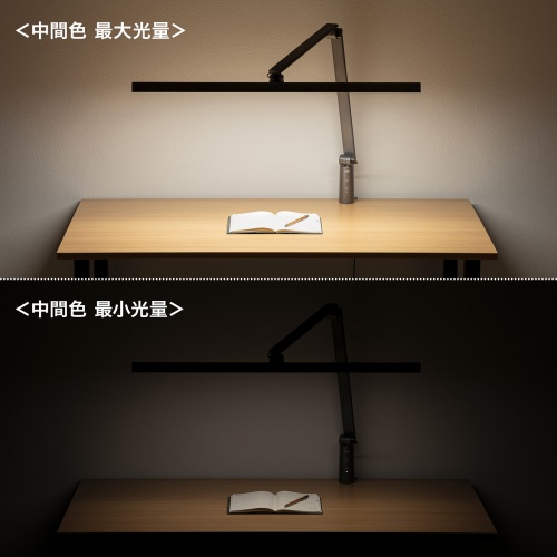 LED-DESK2GM / クランプ固定式LEDデスクライト