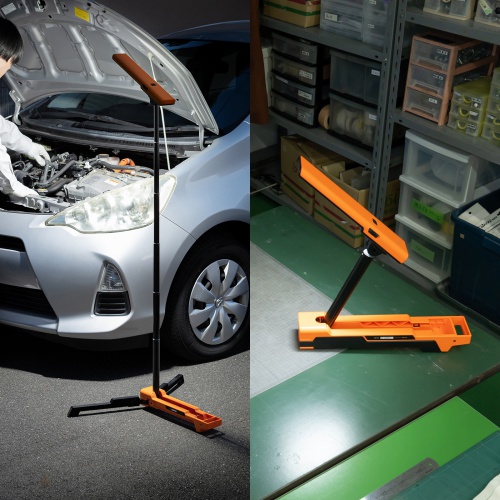 LED-FL2 / 充電式 LED作業灯（高さ調整・折りたたみ収納可能）