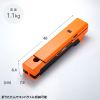 LED-FL2 / 充電式 LED作業灯（高さ調整・折りたたみ収納可能）