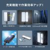 LED-FL3 / LED投光器（三脚付き・ソーラー充電・防水）