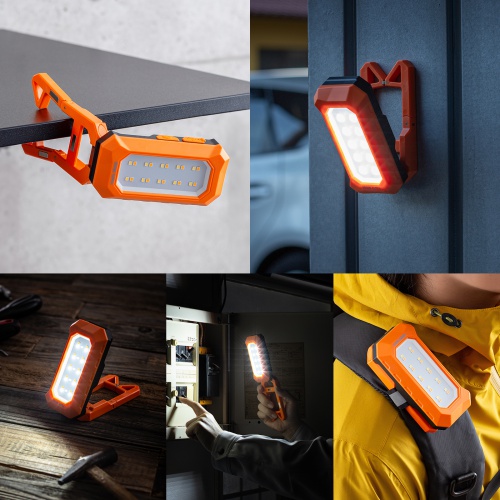 LED-WL1 / 充電式 LED作業灯（フック＋磁石固定）