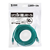 LKB5T-10G / カテゴリ5e単線LANケーブル（グリーン・10m）