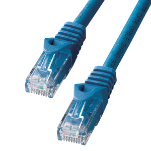LKB6-15BL / カテゴリ6単線LANケーブル（ブルー・15m）