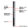 LP-GR1010GM グリーンレッド2色レーザーポインター LP-GR1010GM / グリーンレッド2色レーザーポインター