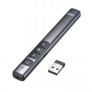 LP-RF117GM / グリーンレーザーポインター（パワーポイント操作対応・充電式）