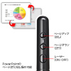 LP-RFG103BKN 緑色光ワイヤレスパワーポインター(ブラック) LP-RFG103BKN / 緑色光ワイヤレスパワーポインター(ブラック)