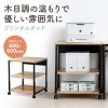 LPS-117LM / 木目調プリンタスタンド（W600）