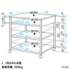 LPS-T106N2 / レーザープリンタスタンド（W700×D600mm）