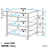 LPS-T106N2 レーザープリンタスタンド(W700×D600mm) LPS-T106N2 / レーザープリンタスタンド(W700×D600mm)