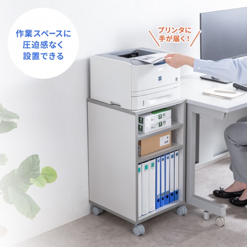 LPS-T127 / レーザープリンタスタンド（W400×H700）