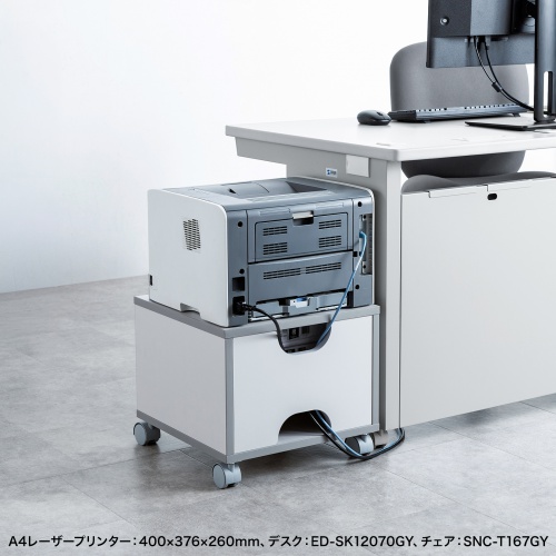 LPS-T128 / レーザープリンタスタンド（W400×H350）