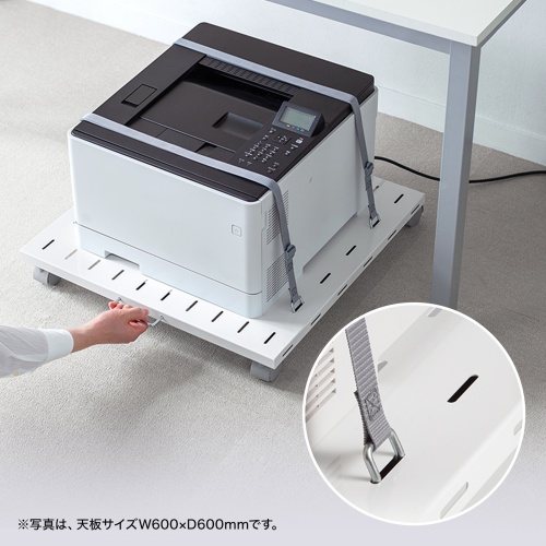 LPS-T4040FK / スチール製プリンタスタンド(W400)