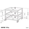 LPS-T7070L プリンタスタンド(W700×D700×H500mm) LPS-T7070L / プリンタスタンド(W700×D700×H500mm)