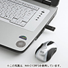 MA-010RFBK / 2.4Gワイヤレスレーザーマウス010（ブラック）