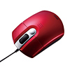 MA-109HR 伸縮オプティカルマウス(レッド) MA-109HR / 伸縮オプティカルマウス(レッド)