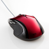 MA-117HR ブルーテック有線マウス(レッド) MA-117HR / ブルーテック有線マウス(レッド)