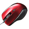 MA-117HR ブルーテック有線マウス(レッド) MA-117HR / ブルーテック有線マウス(レッド)