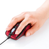MA-125HR 有線ハイパーLEDマウス(レッド) MA-125HR / 有線ハイパーLEDマウス(レッド)