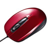 MA-127HR 有線光学式マウス(レッド) MA-127HR / 有線光学式マウス(レッド)