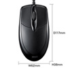 MA-130HPBK PS/2有線光学式マウス(ブラック) MA-130HPBK / PS/2有線光学式マウス(ブラック)
