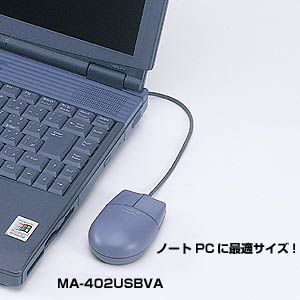 MA-402USBDGY / スモールコンフォートマウス