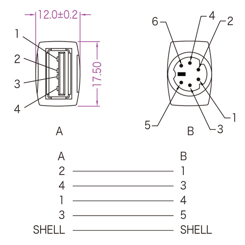 MA-50AD / USB-PS/2変換アダプタ