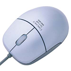 MA-56OPSS / オプトコンパクトスクロールマウス(ノルディックシルバー&クリアーブルー)
