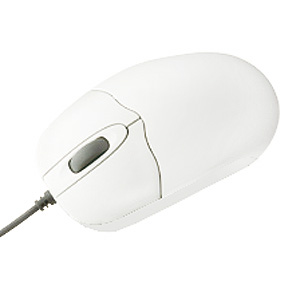 MA-86P / ボール式マウス(ライトグレー)
