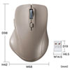 MA-ASW300 静音ワイヤレスブルーLEDマウス(5ボタン) MA-ASW300 / 静音ワイヤレスブルーLEDマウス(5ボタン)