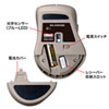 MA-ASW300 / 静音ワイヤレスブルーLEDマウス（5ボタン）