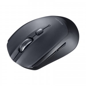 MA-BB509BK / BluetoothブルーLEDマウス(5ボタン・ブラック)