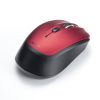MA-BB509R BluetoothブルーLEDマウス(5ボタン・レッド) MA-BB509R / BluetoothブルーLEDマウス(5ボタン・レッド)