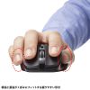 MA-BB518BK BluetoothブルーLEDマウス(5ボタン・ブラック) MA-BB518BK / BluetoothブルーLEDマウス(5ボタン・ブラック)