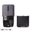 MA-BBS310BK / 静音BluetoothブルーLEDマウス SLIMO（充電式・ブラック）